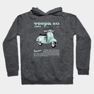 Vespa 50 1963 | Latte Menta Hoodie